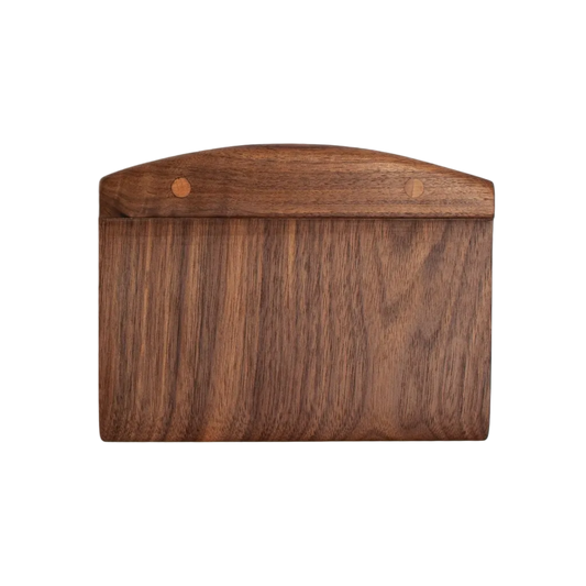 Walnut Wood Bench Scraper - Wooden Kitchen Tool
