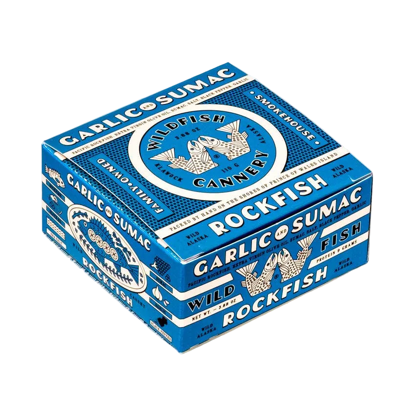 Wildfish Cannery Rockfish with Garlic and Sumac, 3.88oz