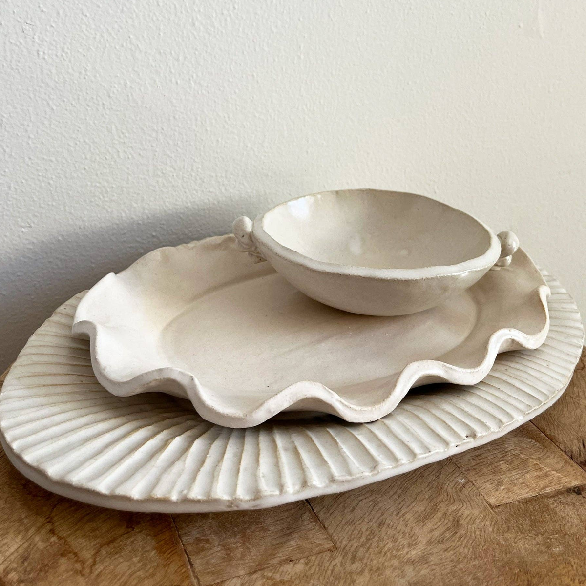 Ruffle Edge Platter