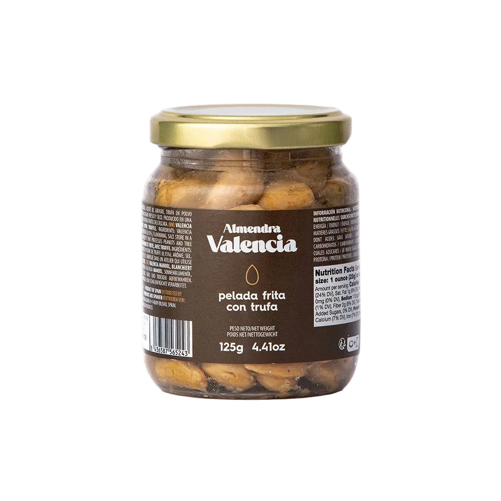 Don Gastronom. Valencia Almond, Blanched, Fried with Truffle