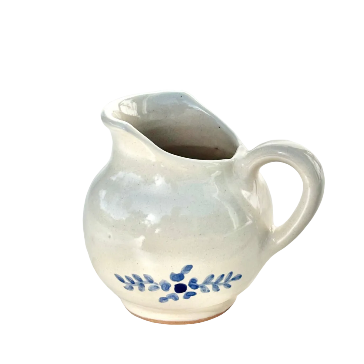 Hand-painted Margot Creamer, Blue