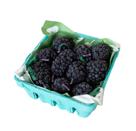 Blackberry Beeswax Birthday Candles: 10