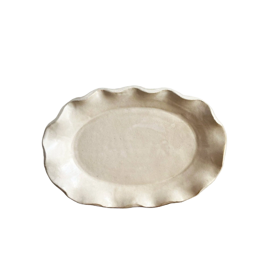 Ruffle Edge Platter