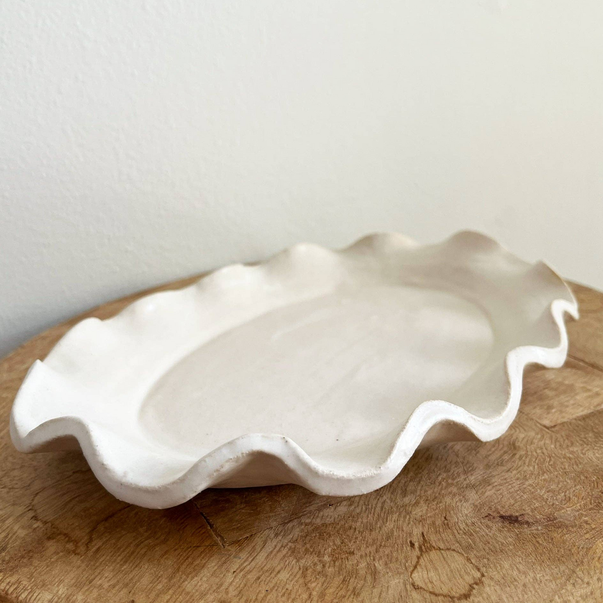 Ruffle Edge Platter