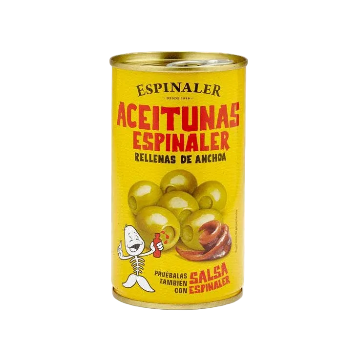 Olives Stuffed with Anchovy. Espinaler