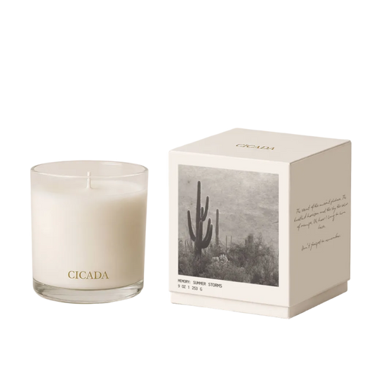 Summer Storms Candle - Coconut + Soy Blend