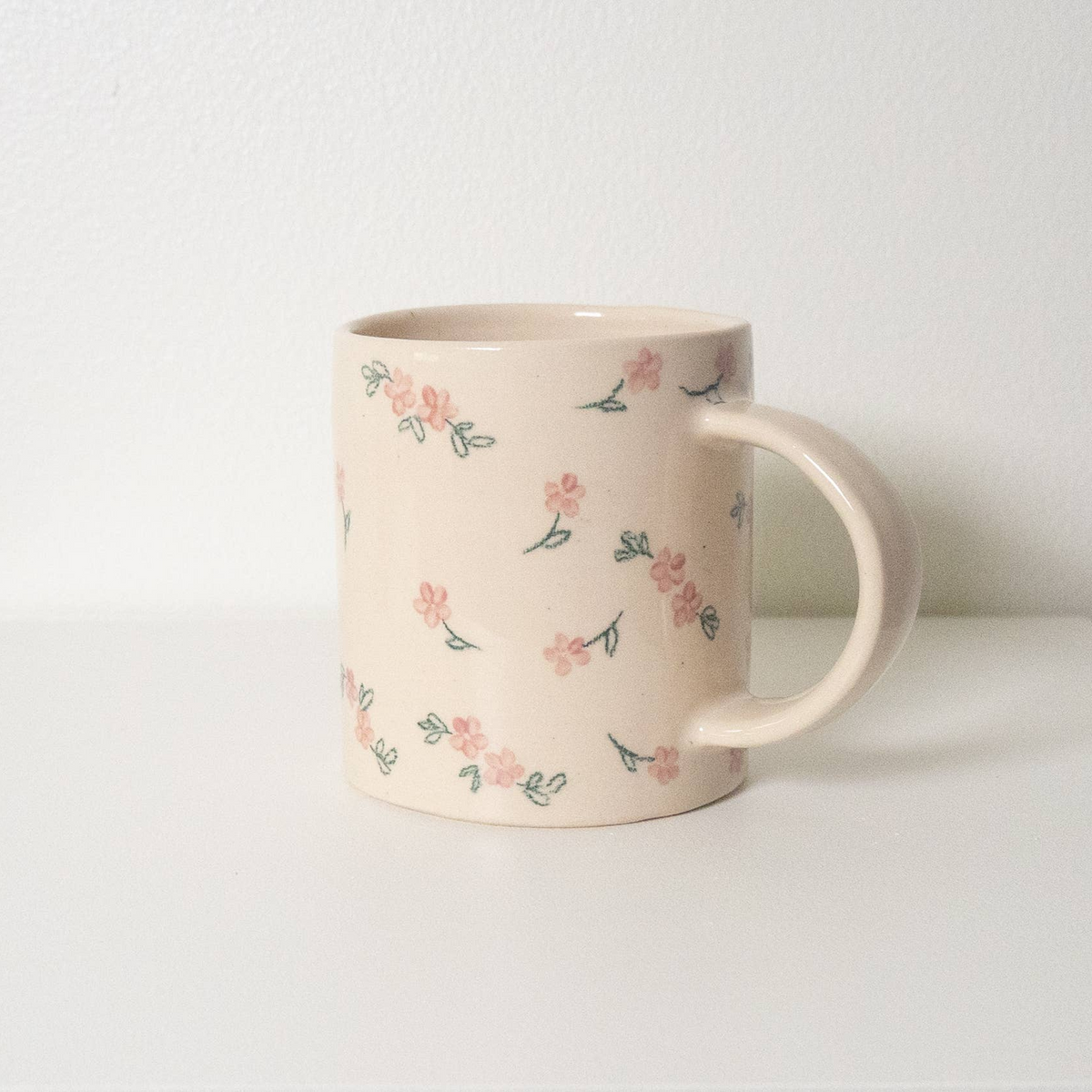 Wild Flowers Mug: Rose