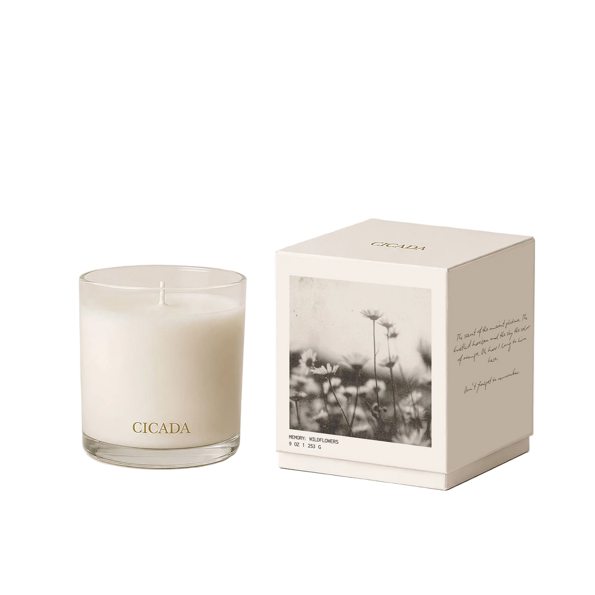 Wildflowers Candle - Coconut + Soy Blend