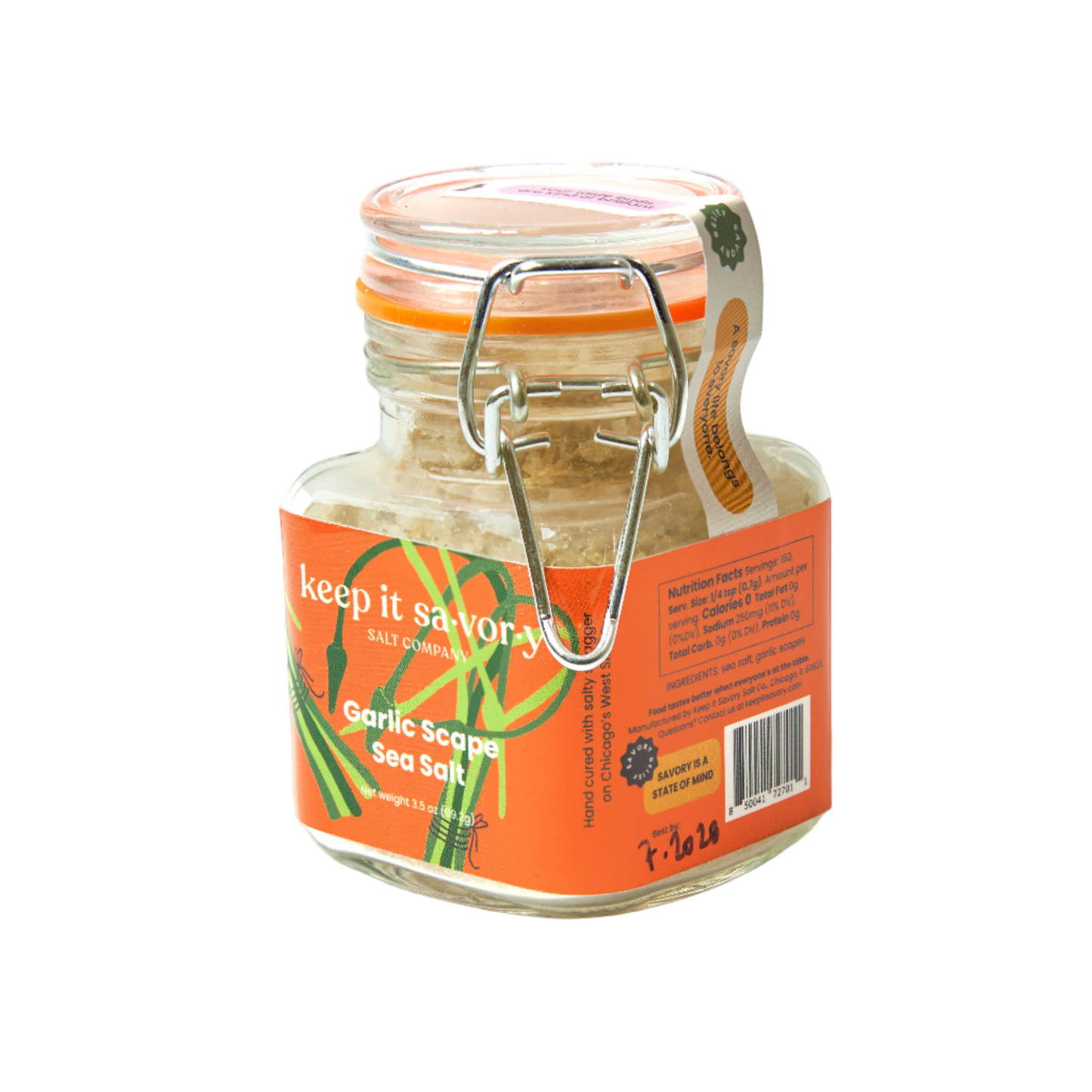 Garlic Scape Sea Salt