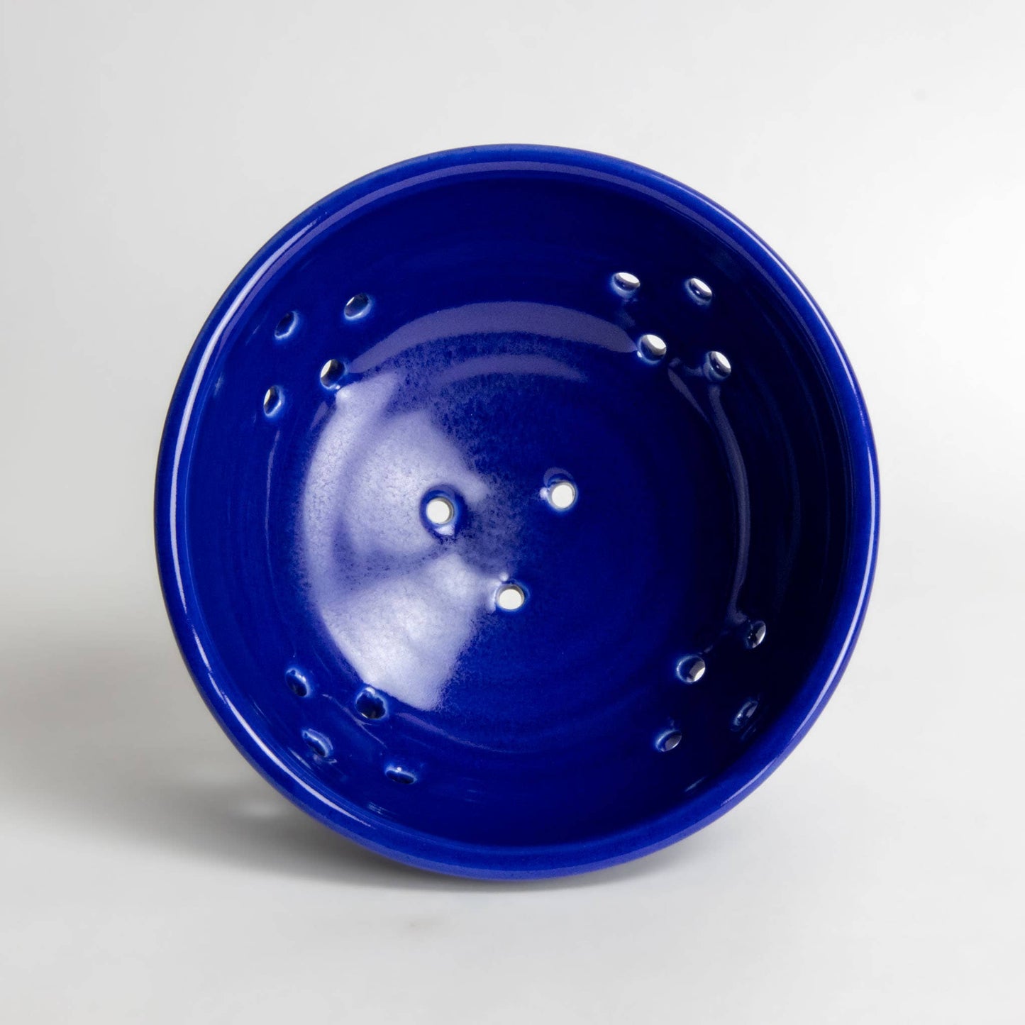 Berry Colander w/Saucer - Blue