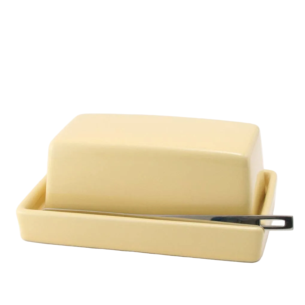 Butter Dish with Knife - Butter