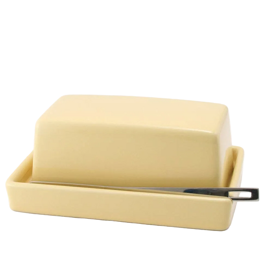 Butter Dish with Knife - Butter
