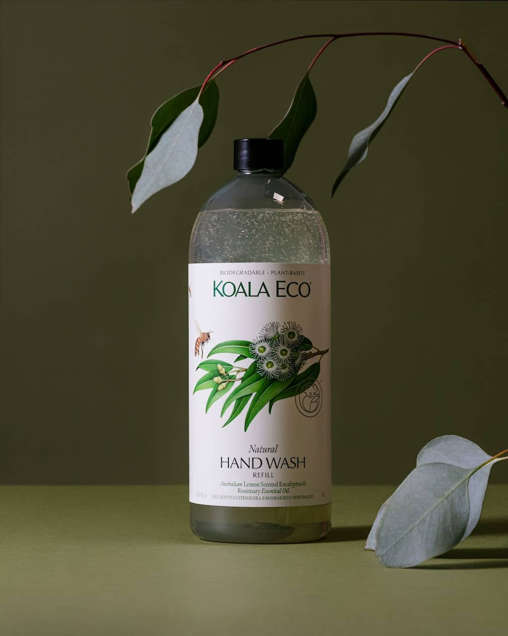 Natural Hand Wash Lemon Scented Eucalyptus & Rosemary - 33 oz. Refill Bottle