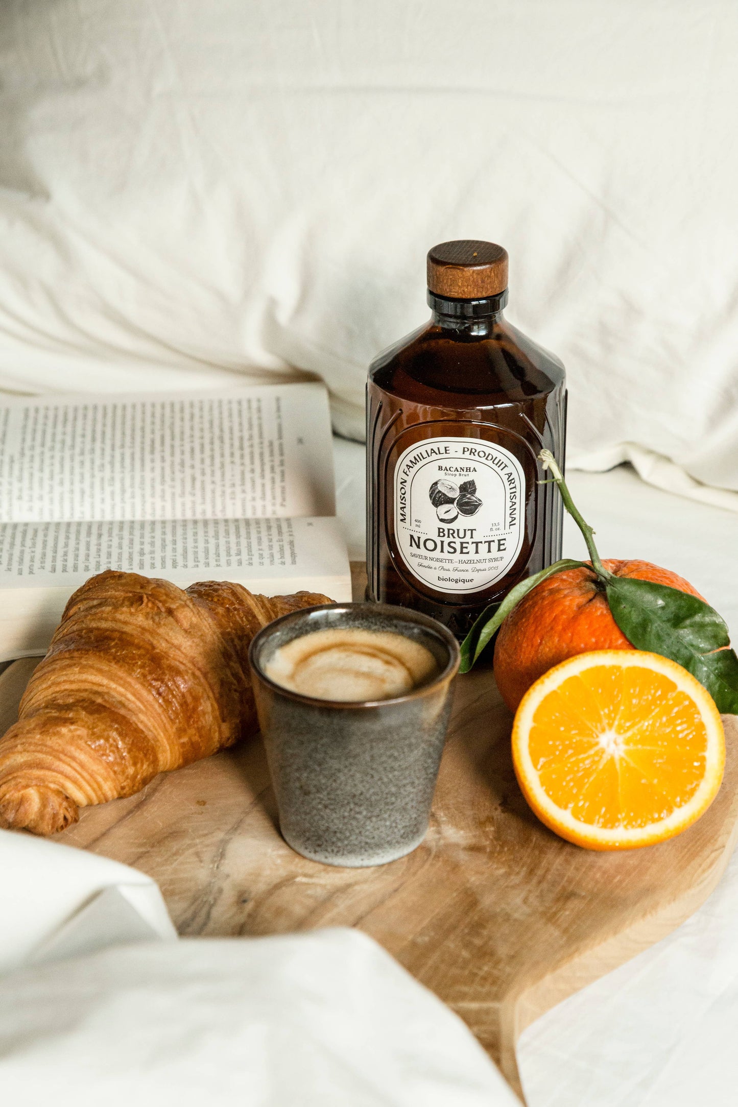 Bacanha Organic Hazelnut Syrup