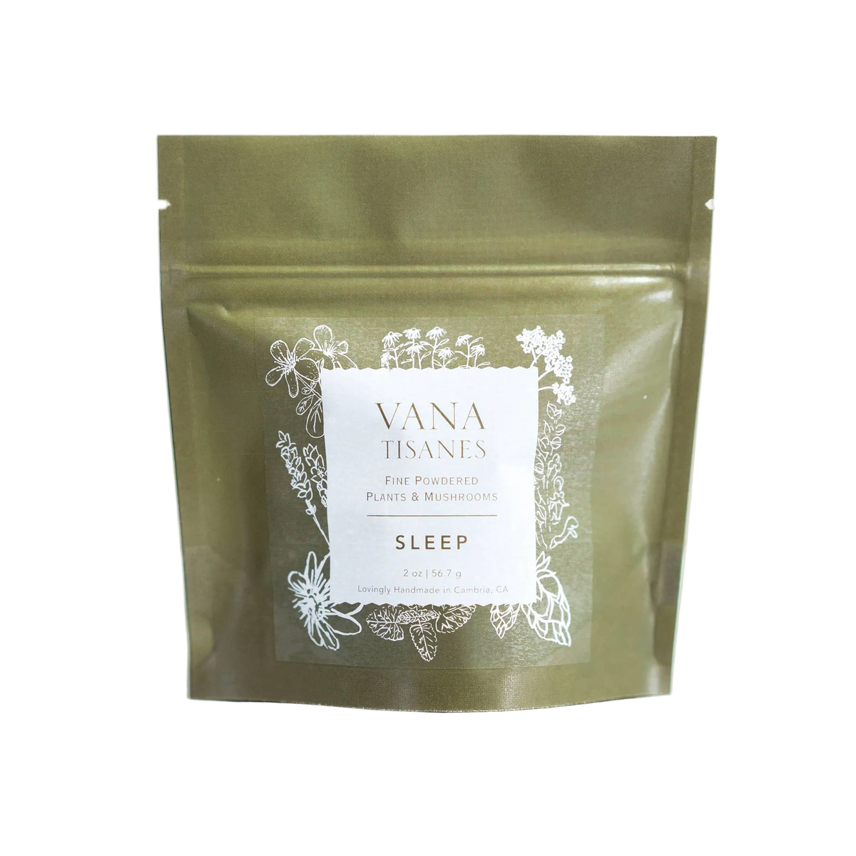 Sleep Plant & Mushroom Powder for a better night's rest: 2 oz