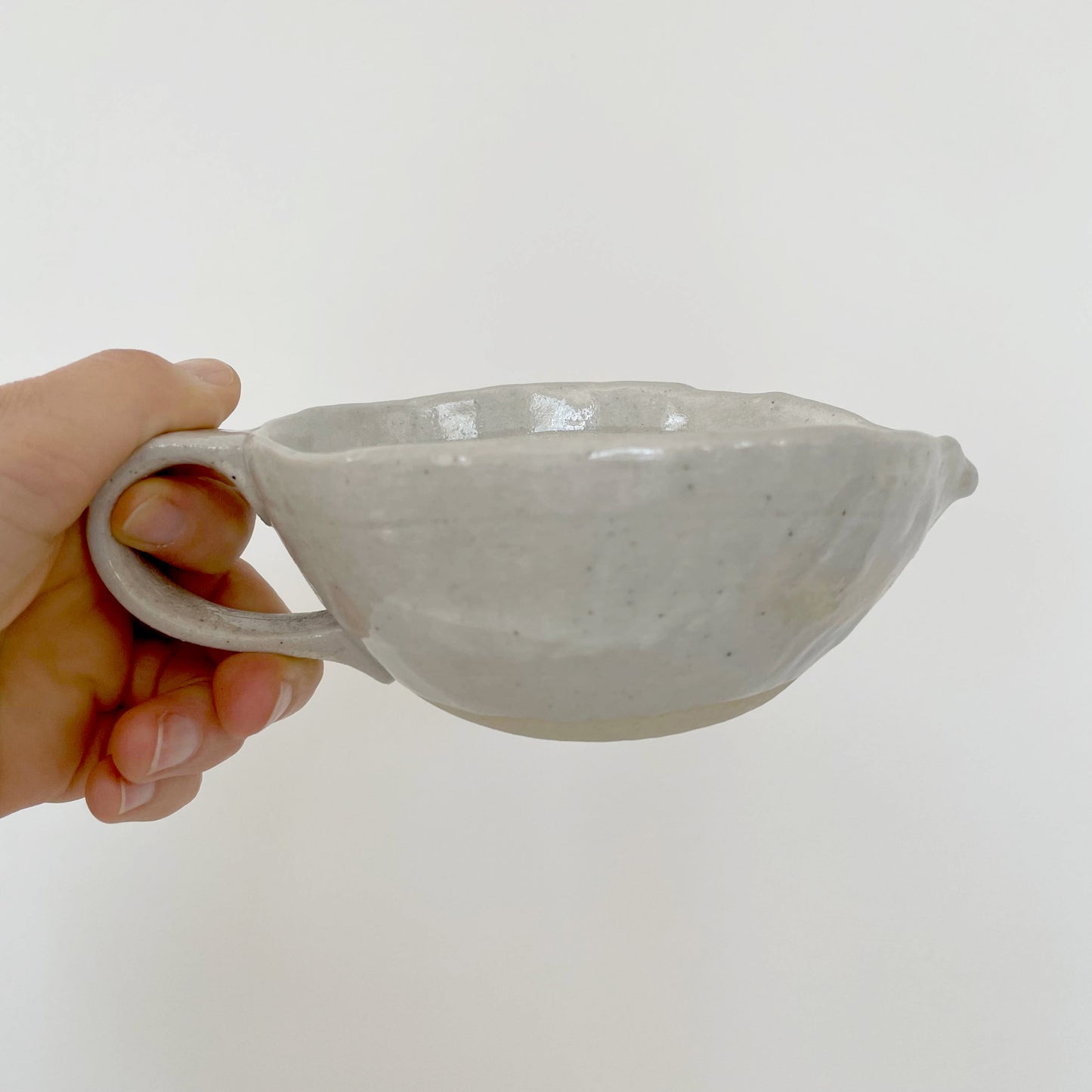 Grey Handmade Ceramic Pitcher