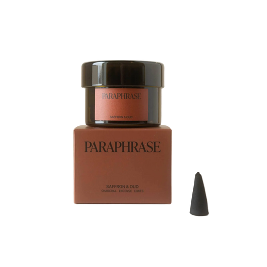 Saffron & Oud Incense Cones
