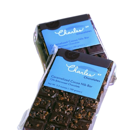 Caramelized Cocoa Nib Bar, 3.5 oz