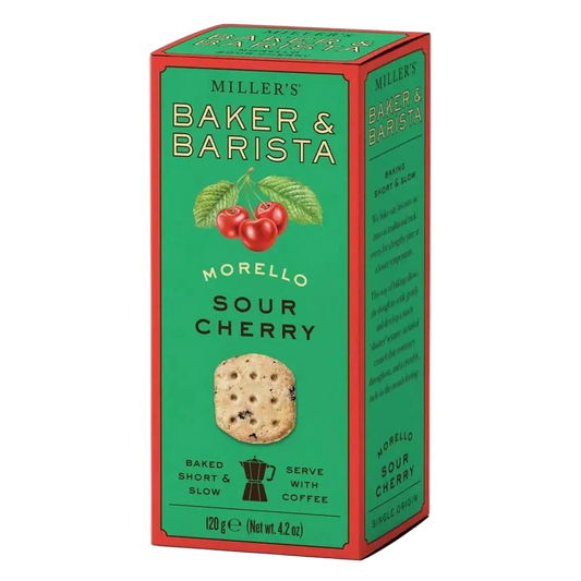 Morello Sour Cherry Shortbread Cookies
