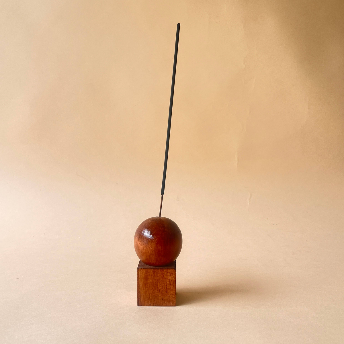 Mini Wooden Incense Holder - Walnut