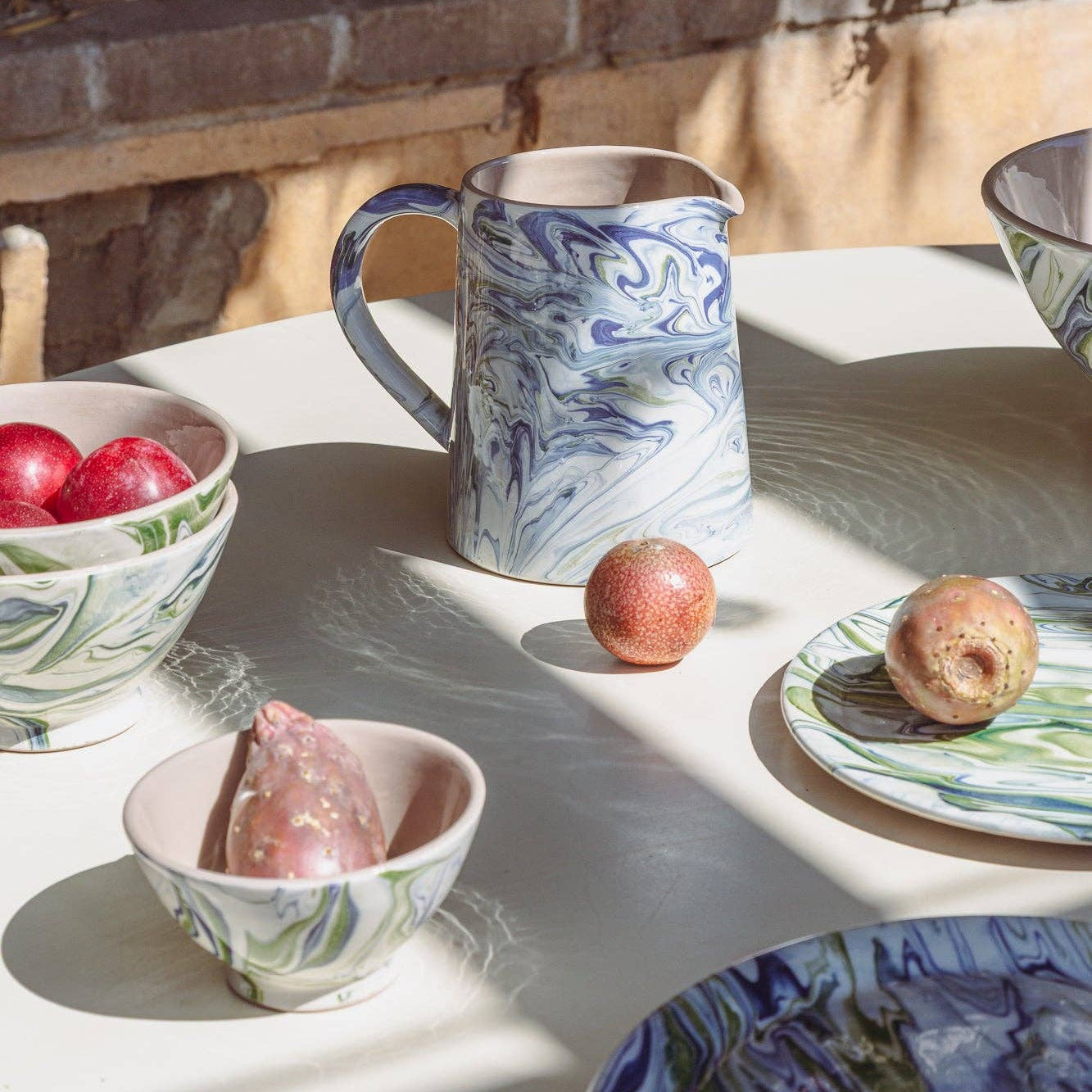 Marbled Ocean Pitcher