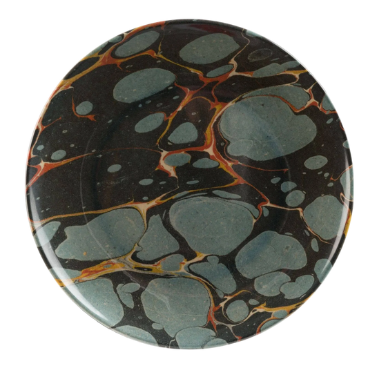 Marbled Melamine Dinner Plate - Woolfe