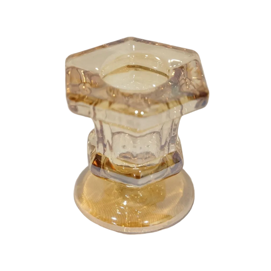 Taper Candle Holder - Amber