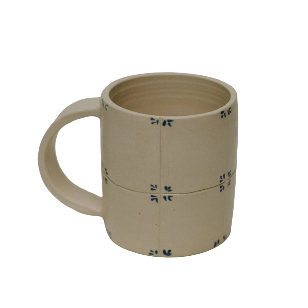 Ceramic Delft Folk Mug