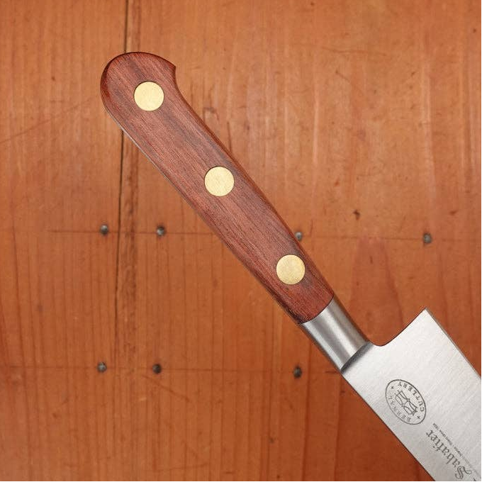 K Sabatier x Bernal Cutlery Nouvel Ideal 5.75" Chef Bolsterless Carbon Palissander