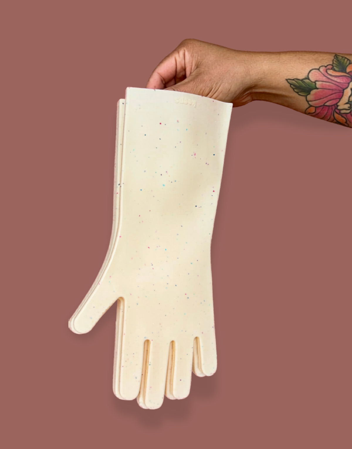 Chore Gloves: Oat Speckle