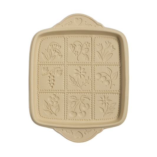 Flowers and Berries Shortbread Pan