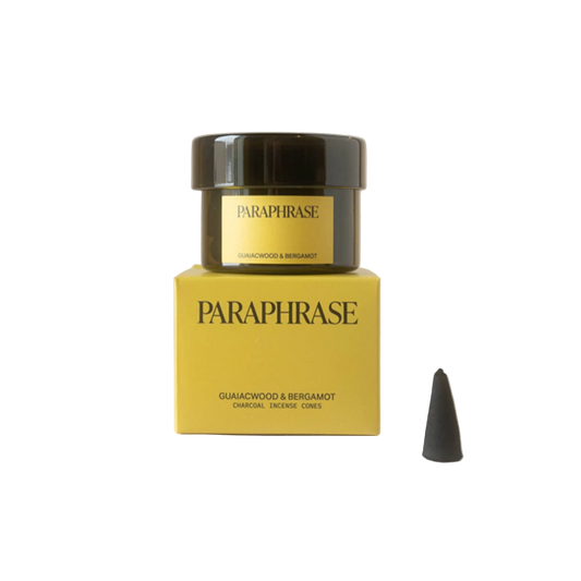 Guaiacwood & Bergamot Incense Cones