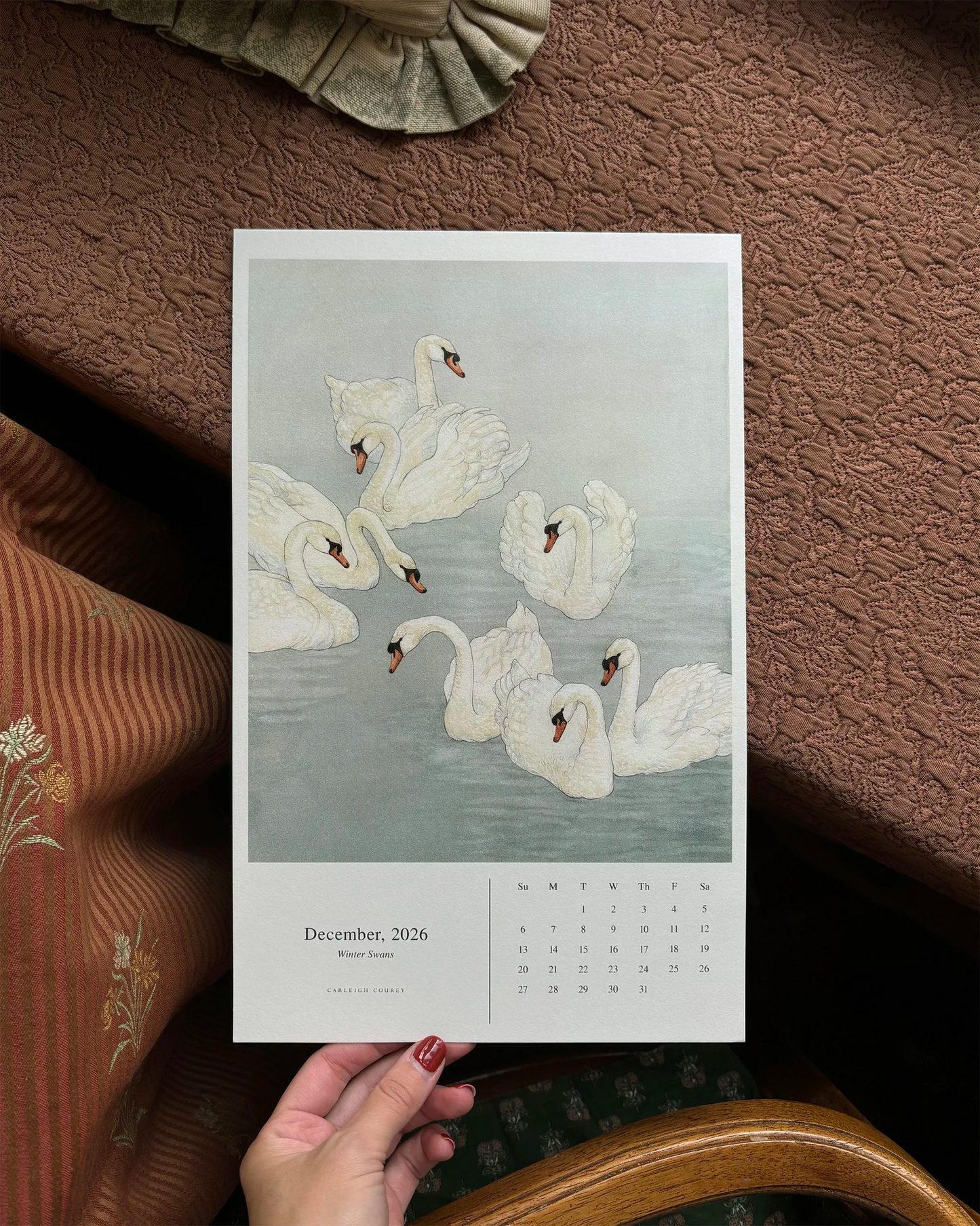 2026 Fine Art Wall Calendar