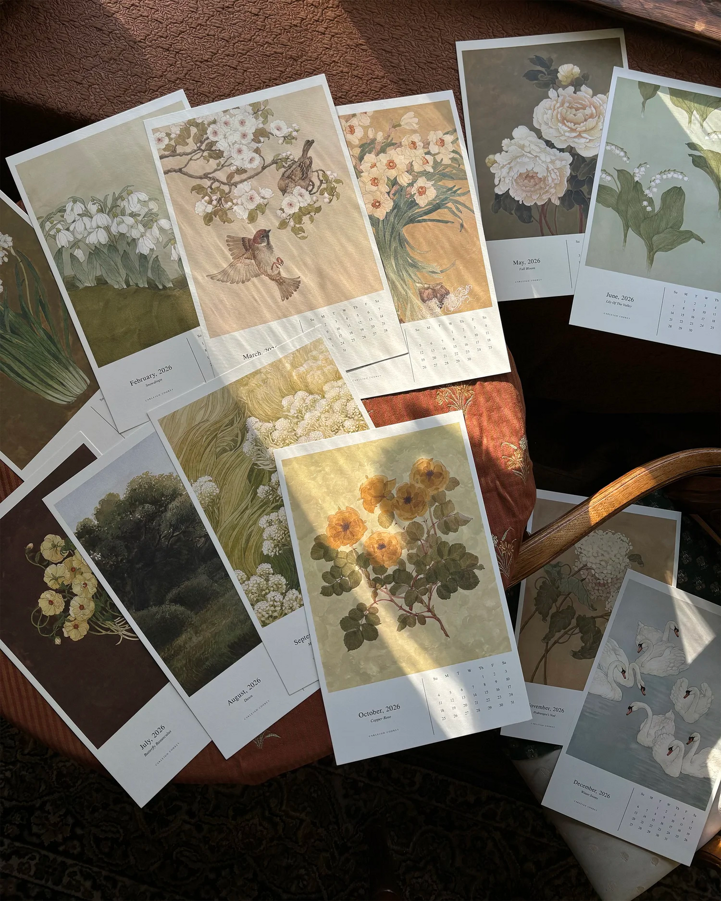 2026 Fine Art Wall Calendar