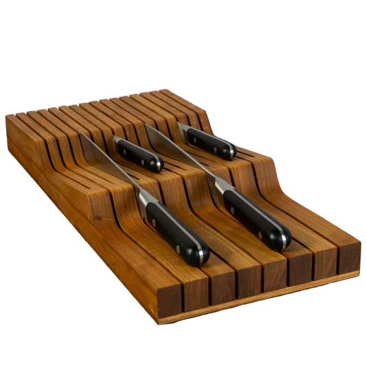 In-Drawer Knife Block