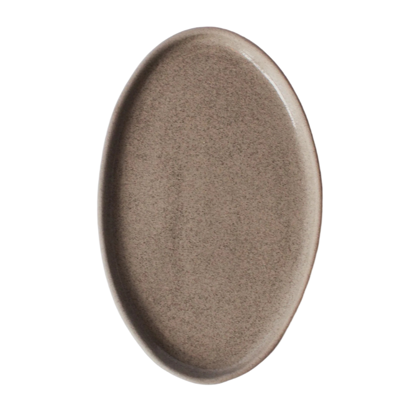 Handmade Stoneware Oval Serving Platter