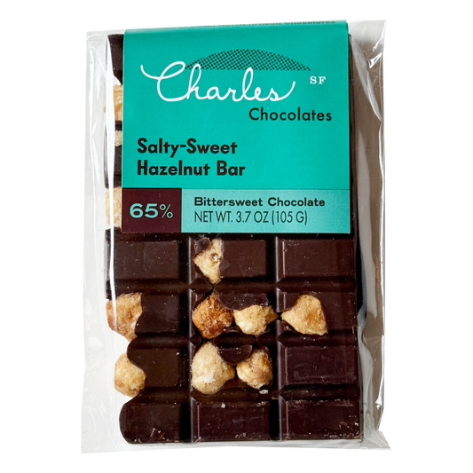 Salty Sweet Hazelnut Bar