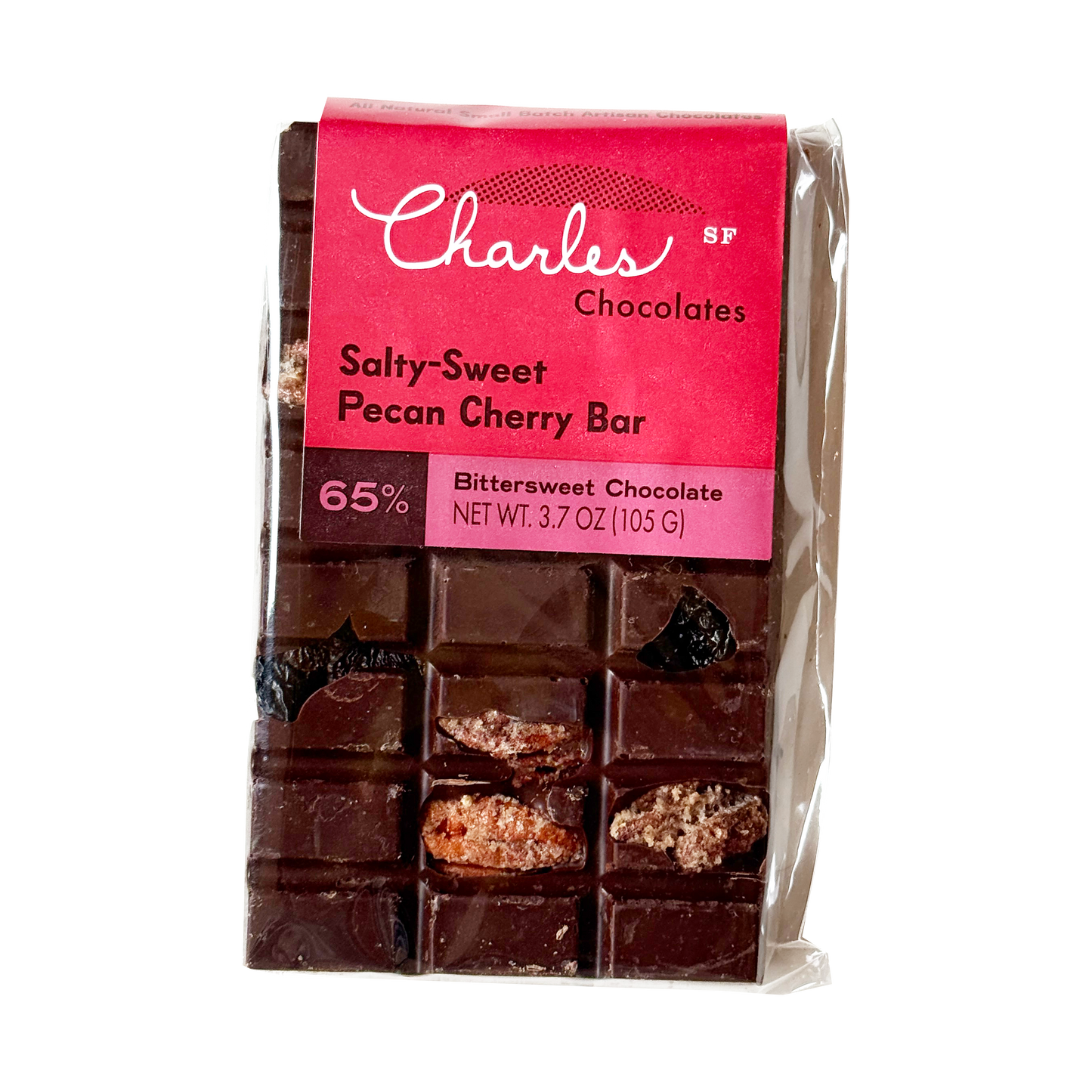 Salty Sweet Pecan Cherry Bar