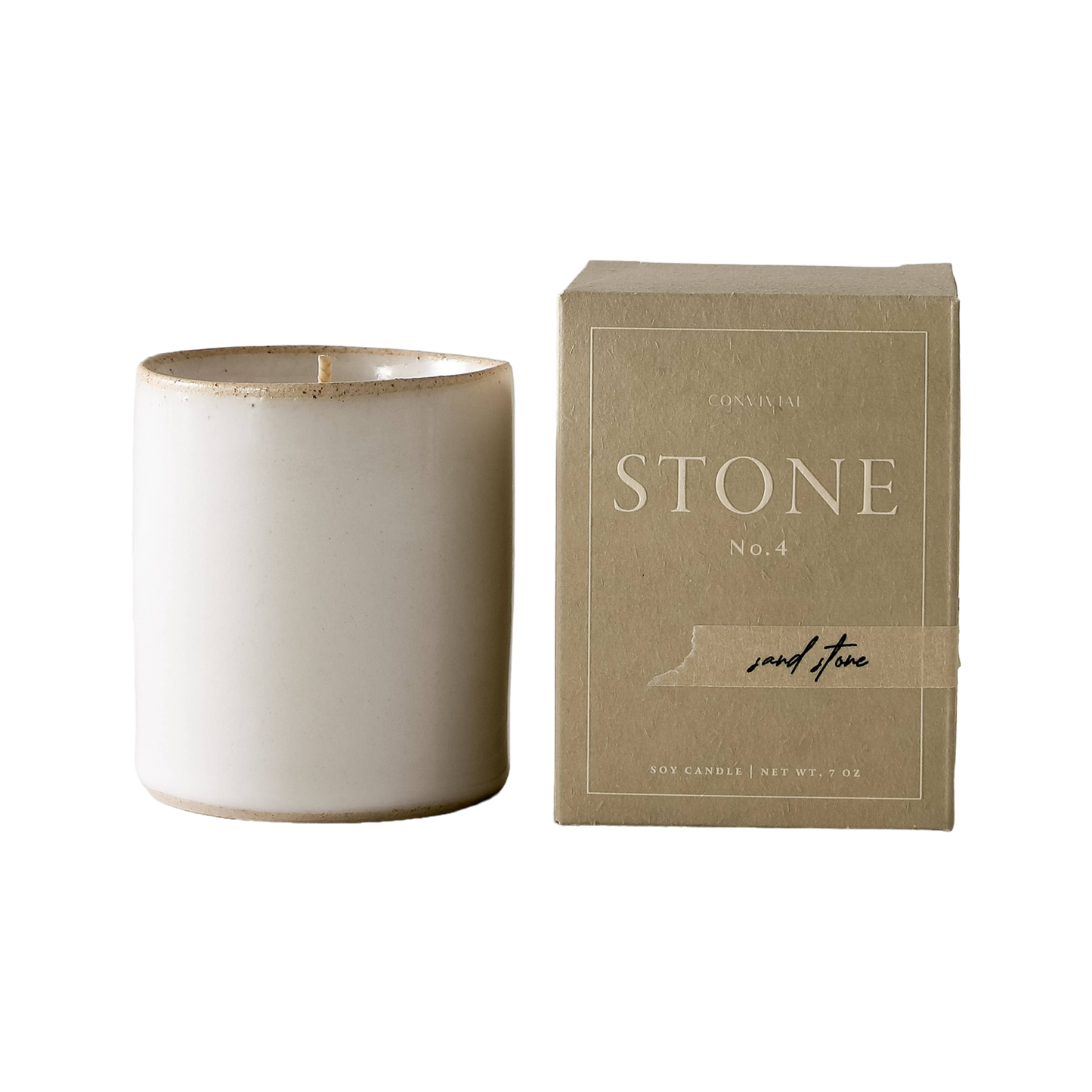 Sandstone Candle