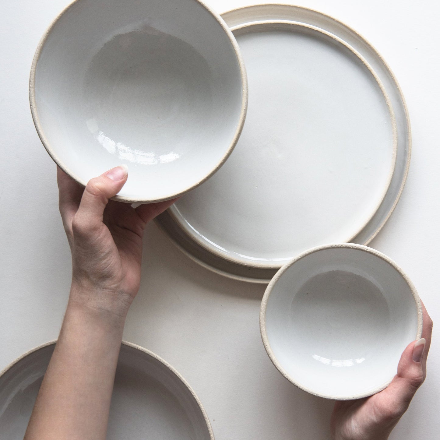 Handmade Stoneware Dinner Set