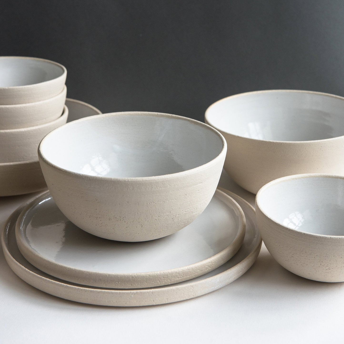 Handmade Stoneware Dinner Set