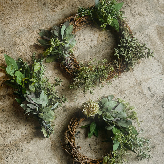 Thanksgiving Culinary Herb Wreath Workshop - Saturday, November 15th