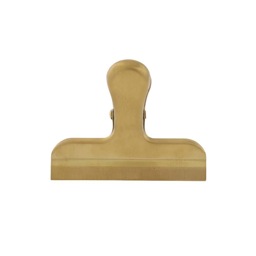 Brass Bag Clip