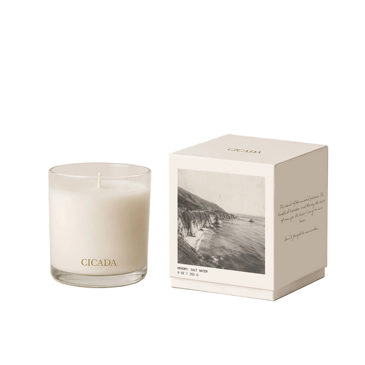 Salt Water Candle - Coconut + Soy Blend