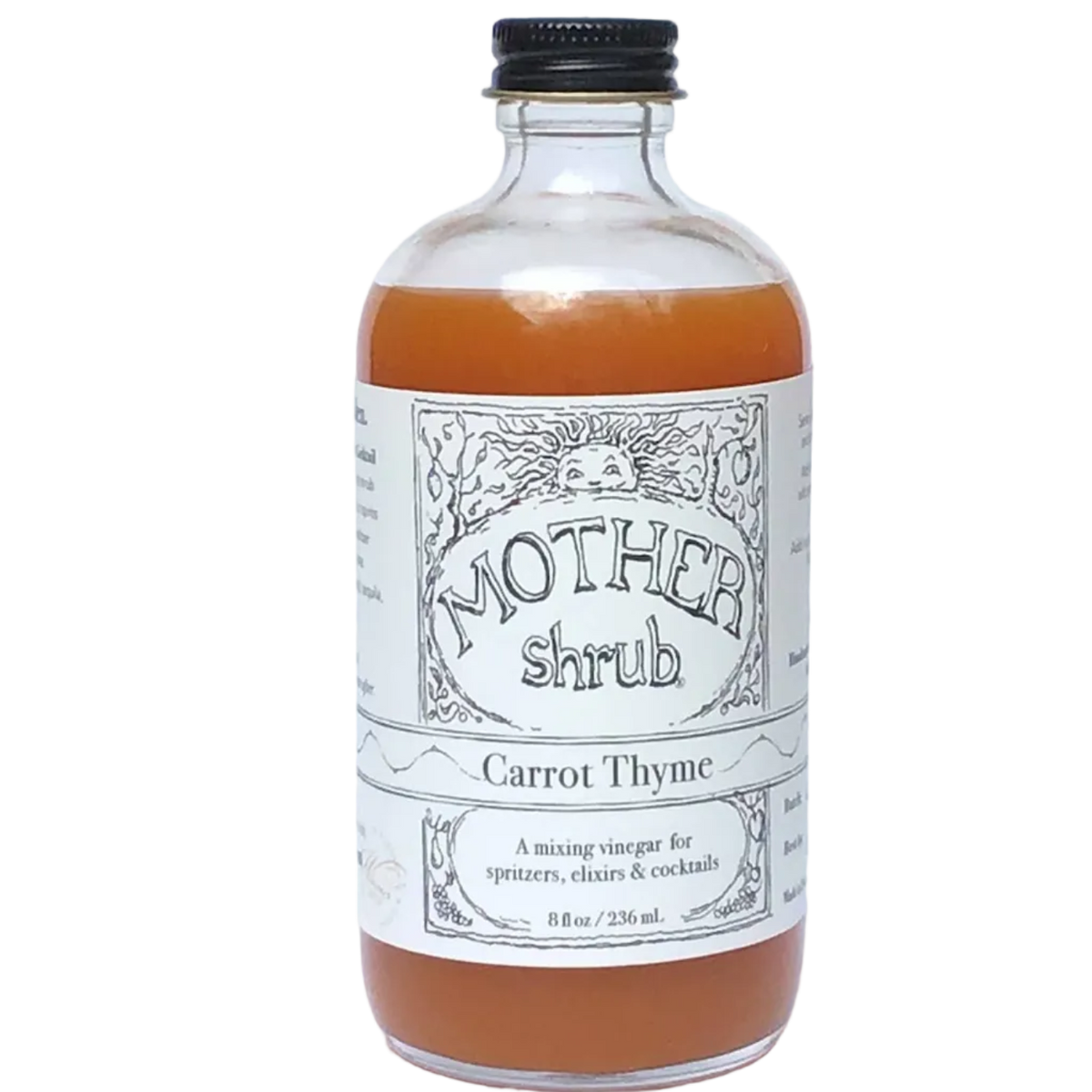 MOTHER shrub Carrot Thyme: 8 oz