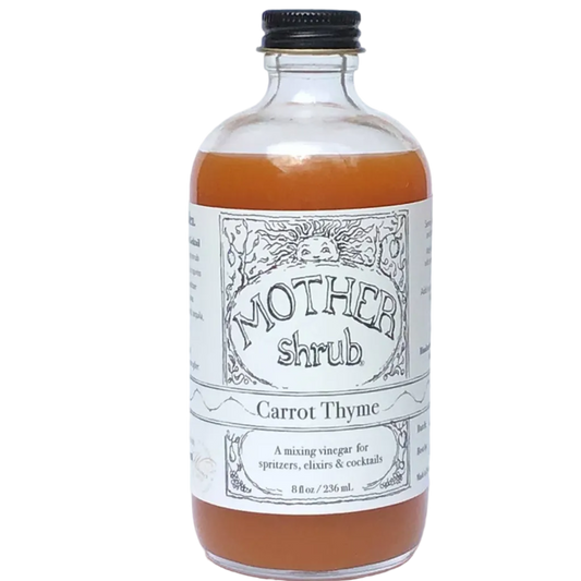 MOTHER shrub Carrot Thyme: 8 oz