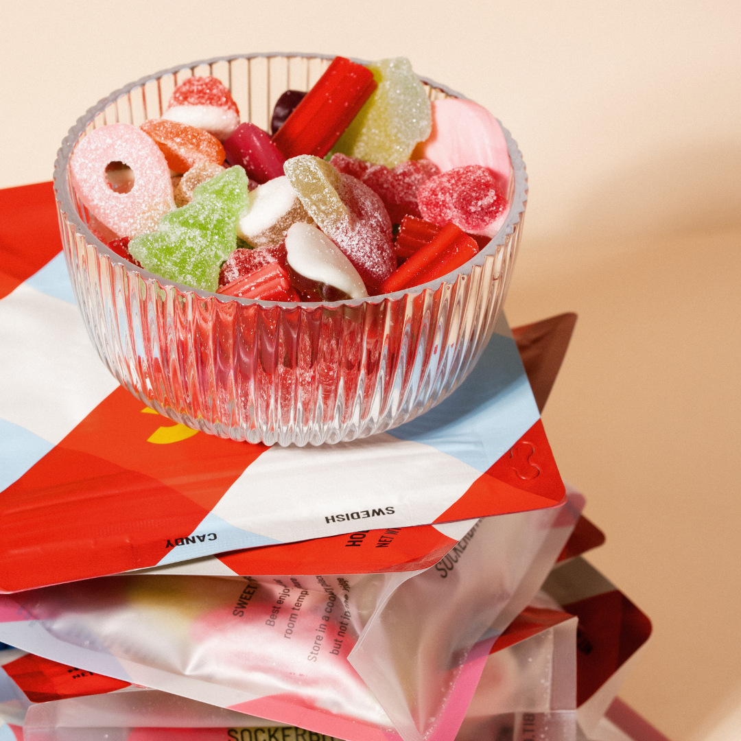 Holiday Mix Swedish Candy Bag