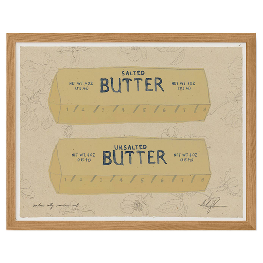 Butter Art Print