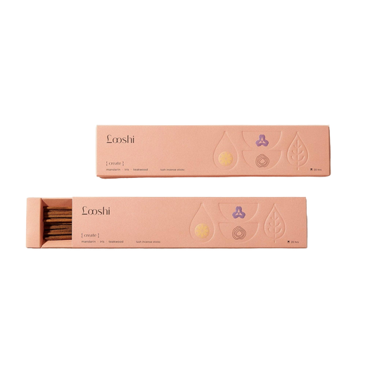 Natural Incense Sticks - Mandarin, Iris, Teakwood