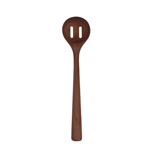 12’’ Walnut Slotted Spoon